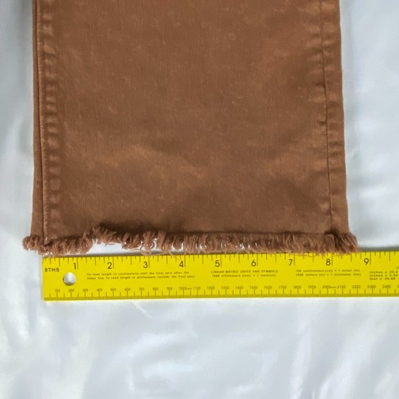 LOFT Women's High Rise Jeans in Brown - Picture 14 of 16